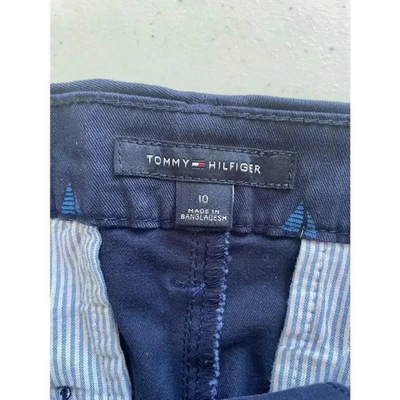 Tommy Hilfiger Blue Sailboat Print Pants - Size 10 EUC! 0303 - Picture 11 of 13